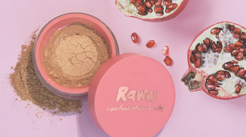 Kirsten test: REVIEW RAWW Cosmetics Pomegranate Complexion Powder
