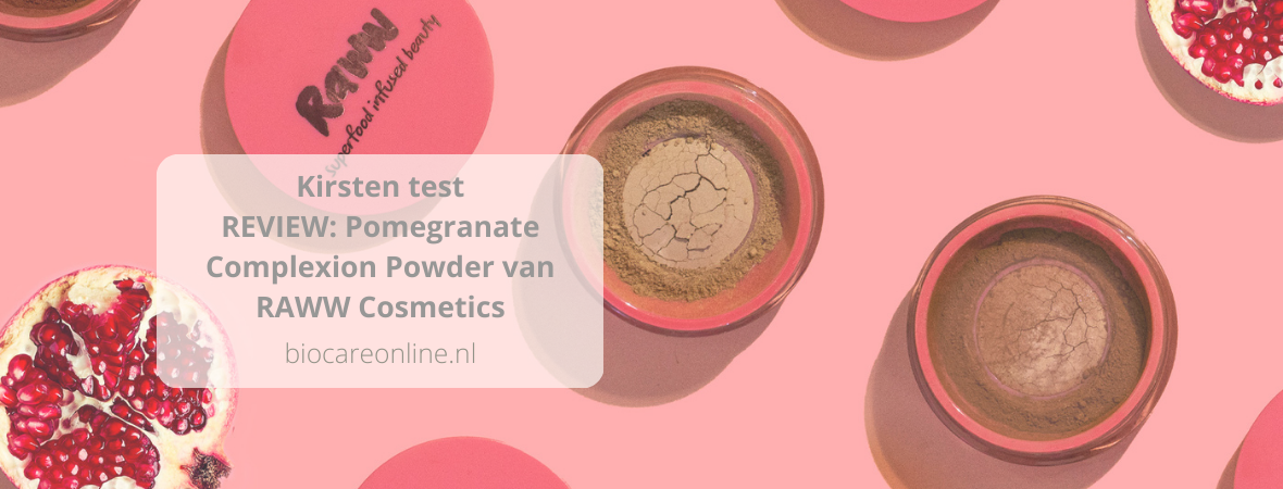 Kirsten test: REVIEW RAWW Cosmetics Pomegranate Complexion Powder