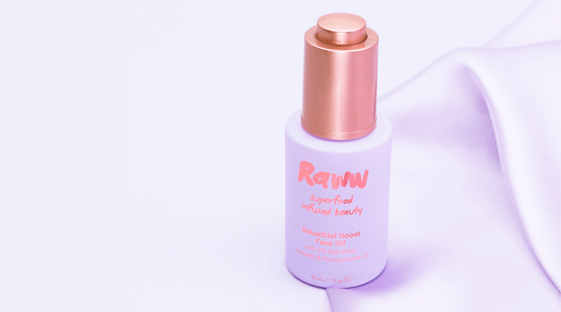 REVIEW RAWW Cosmetics Bakuchiol Boost face oil