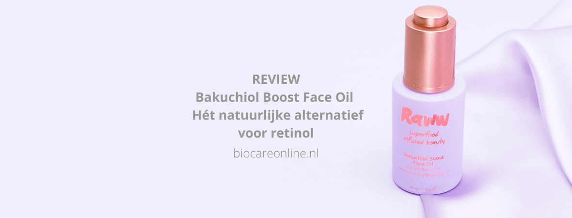 REVIEW RAWW Cosmetics Bakuchiol Boost face oil