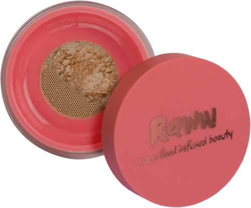 RAWW Pomegranate Complexion Powder - #E3 - Light Medium