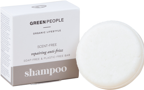 Green People Scent Free Repairing Anti-Frizz Shampoo Bar 