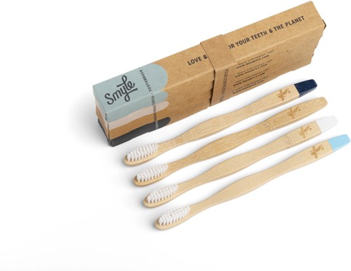 Smyle 4-pack Bamboe Tandenborstels
