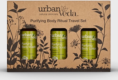 Urban Veda Purifying Body Ritual Travel Set