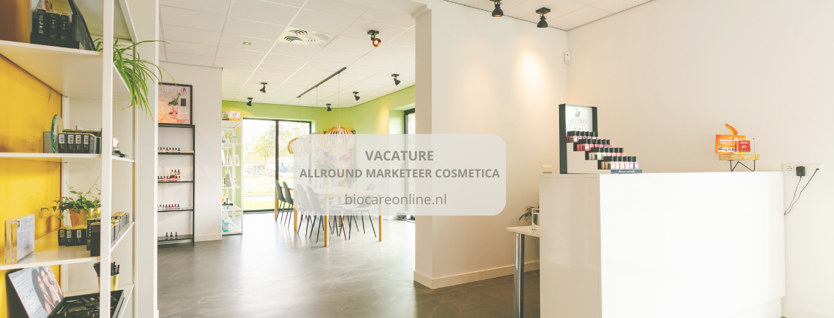 Vacature allround marketeer cosmetica 